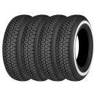Set of 4 off 165 SR15 Fascia Bianca Michelin XZX