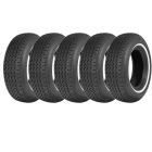 Set of 5 off 235/70HR15 Michelin XVS Whitewall