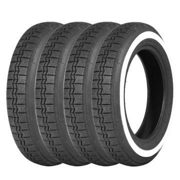 125 R15 Michelin X Fascia Bianca