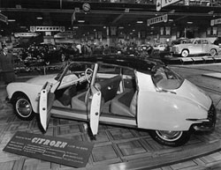 Citro&euml;n DS 1955 al Salone dell'Auto di Londra
