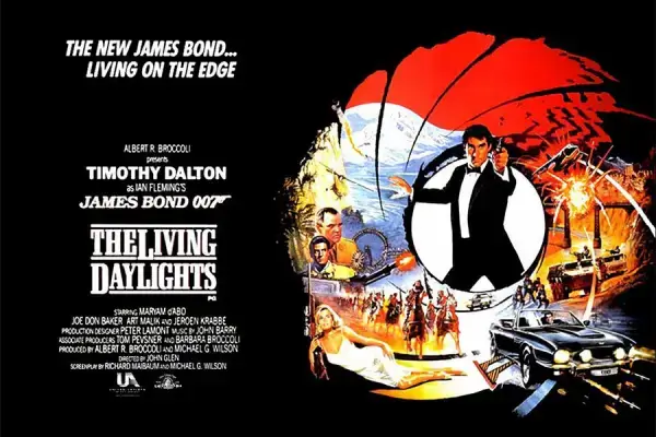 James Bond 007 - The Living Daylights Poster