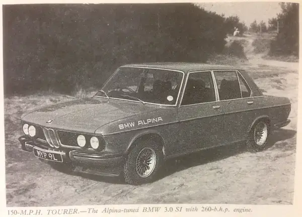 Click to enlarge BMW E3 Alpina 3.0 SI