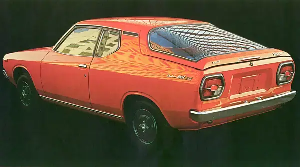 Click to enlarge 1974 Datsun Cherry 120A FII Coupe Tyres
