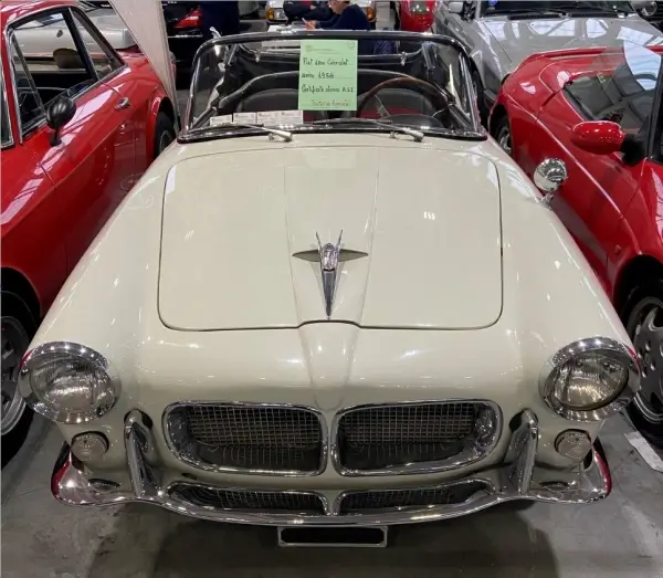Click to enlarge 1958 Fiat 1200 Cabriolet Tyres