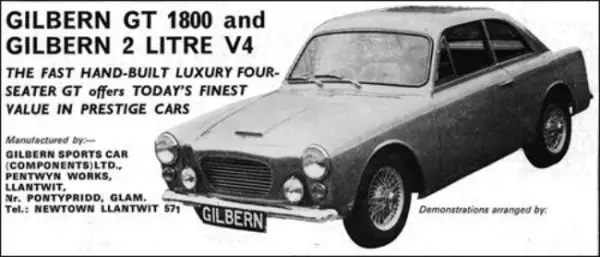 Gilbern GT Advert
