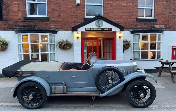 Dougal's Delage DIS on Beaded Edge Tyres