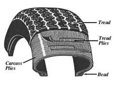 Disegno schematico della struttura radiale