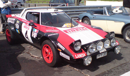 Lancia Stratos equipaggiata con pneumatici Pirelli P-Zero