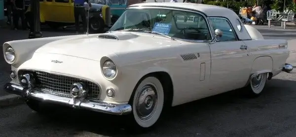 Click to enlarge Pneumatici Ford Thunderbird del 1956