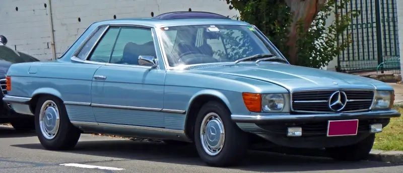 Click to enlarge Mercedes-Benz 350 SLC C107 Coupe Tyres