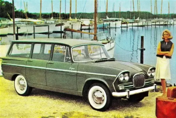 Click to enlarge 1963 Singer Vogue Estate Tyres