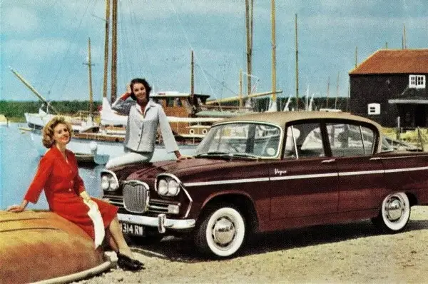 Click to enlarge 1963 Singer Vogue Saloon Tyres