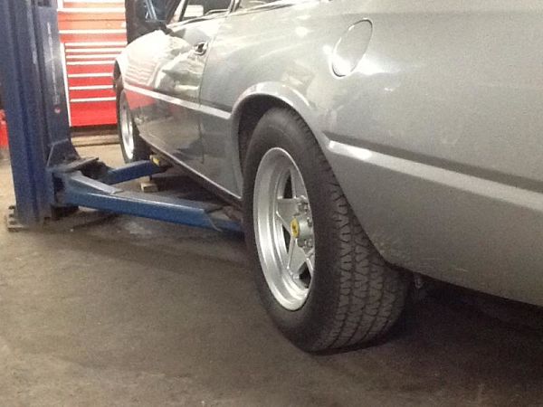 Ferrari 400i GT fitted with Michelin TRX Ferrari 400i GT